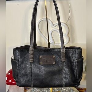 NWOT - Tignanello Leather Shoulder Bag.